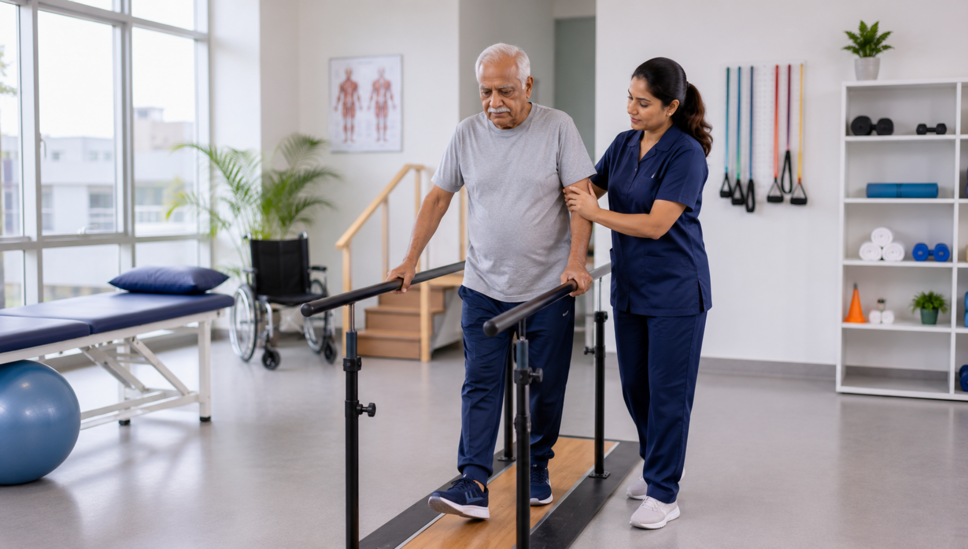 Elderly rehabilitation and mobility support